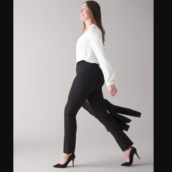 White House Black Market Pants - White House Black Market Elle Slim Trouser Pants Womens 14 WHBM Office Work O07X